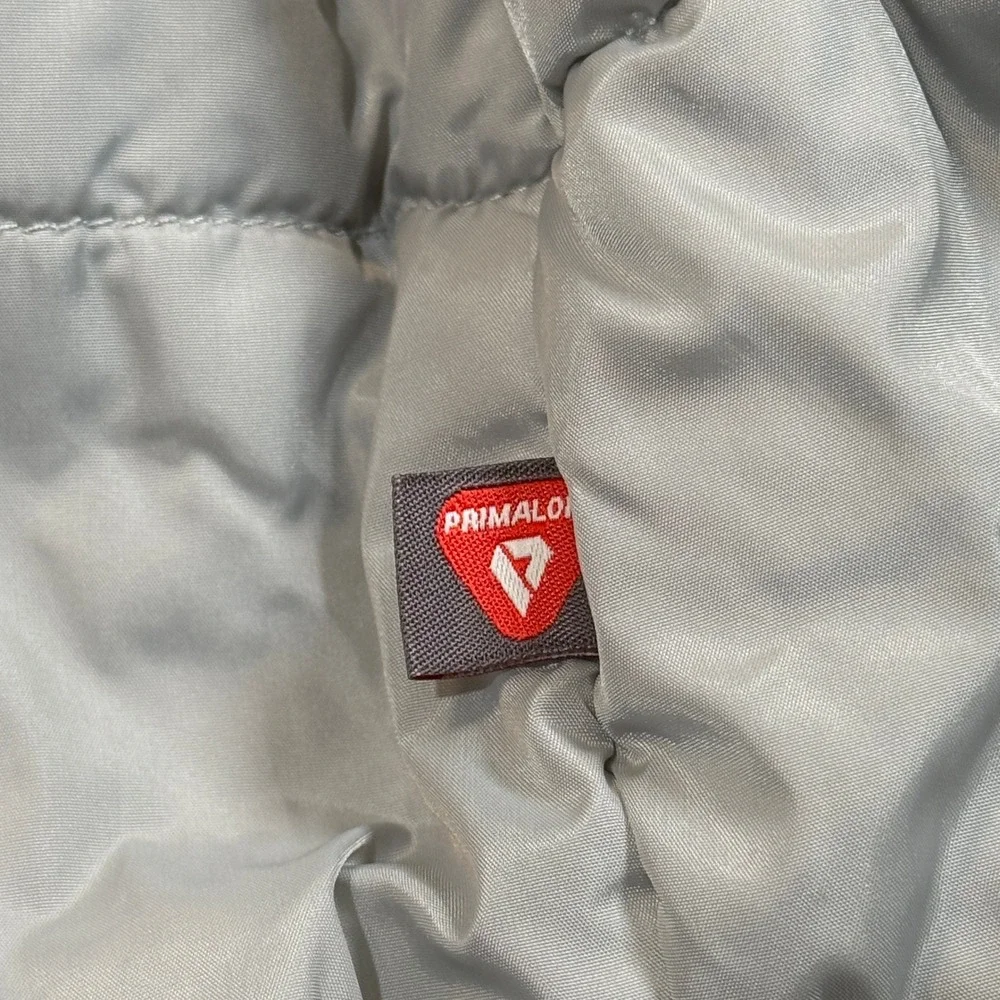 The North Face Mens Blue Apex Elevation Insulated Softshell Jacket Hooded Medium
